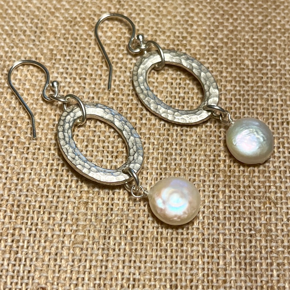 Silpada Pearl Drop Earrings
